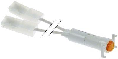 Signallampa ø 85mm 250V gul