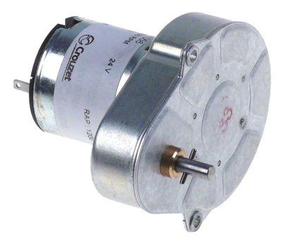 Drivmotor 24V 42o/min axel Ø 4mm typ 82841056 H 51mm L 51mm B 66mm Crouzet spänning DC