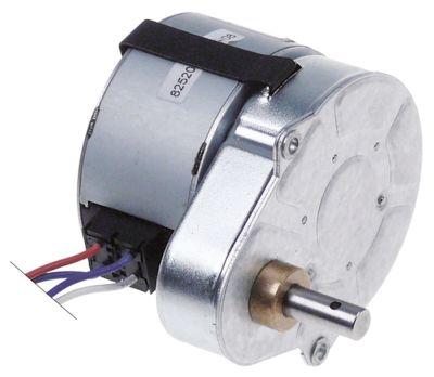 Drivmotor 230V 30O/min Axel Ø 6mm 5W Typ 82524413 H 65mm L 66mm B 54mm Crouzet