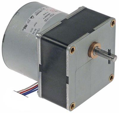 Drivmotor 230V 30O/min Axel Ø 6mm 115W TYP X0211705 H 70mm L 68mm B 68mm 50Hz