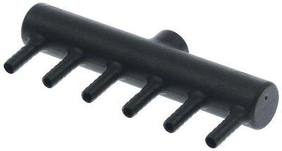 Fördelare Plast L 116mm 4+2 Gänga M10 IG