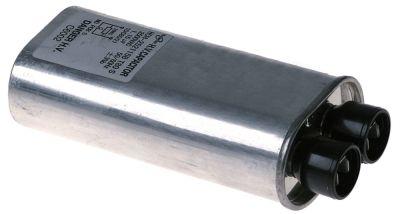 HV Chargor 115 µF 2500V aluminiumanslutning Flat Sticks 6,3 mm Bägare Capranator