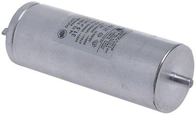 Operation Kondensator 450V Metal M8X1.25 Ø 45mm L 132mm med metallisoleringstolerans 5%