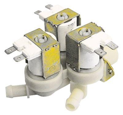 Solenoid Valve Straight Triple 230Vac Inlet 3/4 