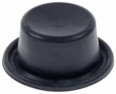 Membran H 26mm D1 Ø 58mm D2 Ø 43mm för dräneringsventil