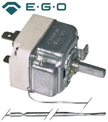 Thermostat T.Maks. 280 ° C 1-POLET 1NO 16A Känsla Ø 3mm Senses L 228mm kapillärrör 1300mm