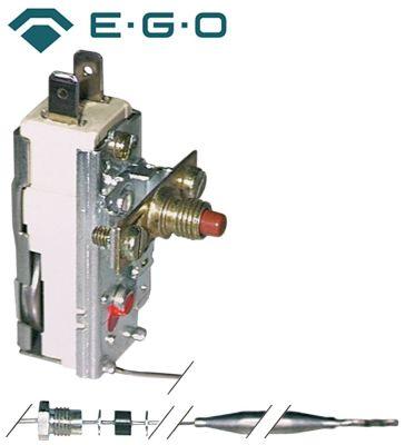 Säkerhetstermostatavkopplingsstam. 240 ° C 1-polet 16a Känsla Ø 6mm sinnen l 77mm kapillärrör