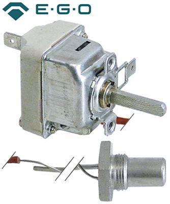 Thermostat T.Maks. 90 ° C 1-polet 1no 16a känns Ø 11mm sinnen l 24mm kapillärrör 900mm