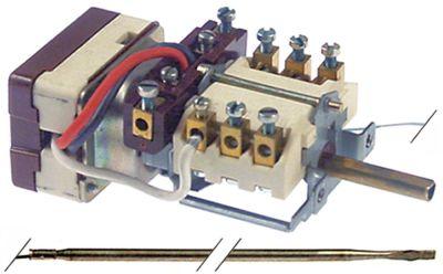 Thermostat T.Maks. 360 ° C 2-polen känns L 228mm arbetsyta 130-400 ° C