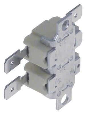 Kontakta Termostat -frånkopplingsstam. 91 ° C 2NC LA 34mm Anslutning F6.3 2-polig VPE 1 st.