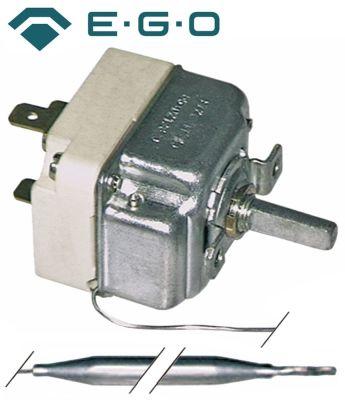 Thermostat T.Maks. 300 ° C 1-POLET 1NO 16A Känsla Ø 6mm Senses L 74mm kapillärrör 900mm