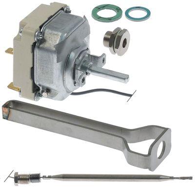 Termostat T.max. 195°C 3-polig 3NO 16A Sond ø 6mm