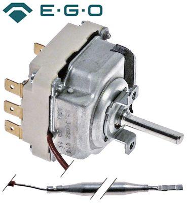 Termostat T.max. 125°C 3-polig 3NO 16A Sond ø 6mm