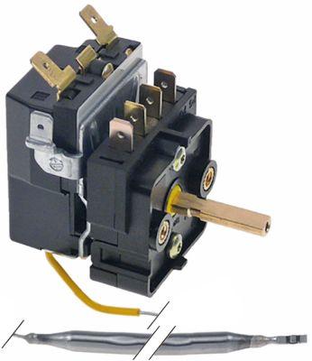 Termostat T.max. 110°C 1-polig 1NC 16A Sond ø 6mm