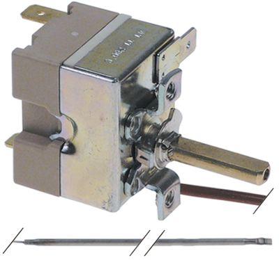 Thermostat T.Maks. 280 ° C 1-POLET 1NO 16A Känsla Ø 3mm Senses L 185mm kapillärrör 960mm