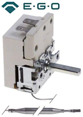Termostat T.max. 190°C 1-polig 1NO 16A Sond ø 6mm
