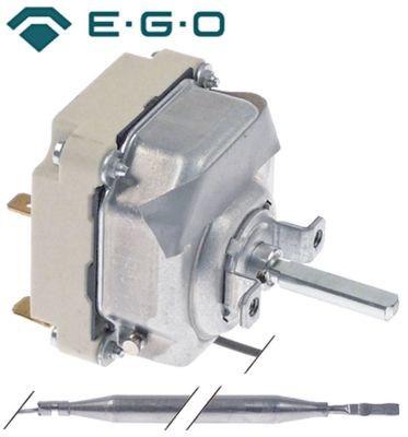 Termostat T.max. 190°C 3-polig 3NO 16A Sond ø 6mm