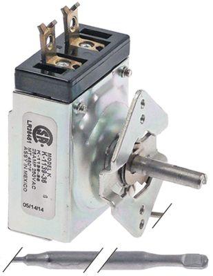 Termostat T.max. 232°C 1-polig 1NO 25A Sond ø 65mm
