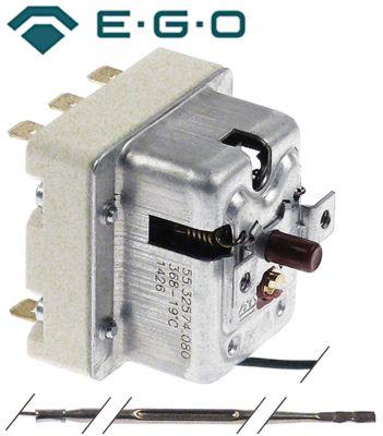 Säkerhetsstavtermostat Avstängningstemp. 368°C