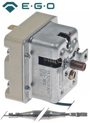 Termostat Avstängningstemp. 250°C 1-polig 1NC 5A