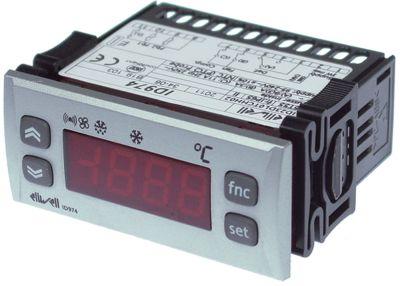 Elektronikreglering 230V Installationsdimensioner 71x29mm NTC/PTC -montering Byggd -in -version