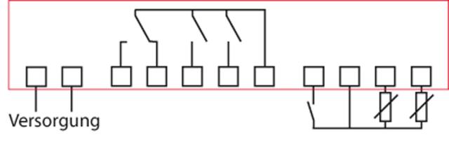 Elektronikjustering 12V Pick -up Dimensions 71x29mm NTC/PTC -montering Byggd -in Version Reläutgångar 3