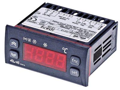 Elektronikjustering 12V Installationsdimensioner 71x29mm NTC/PTC -montering Byggd -in -version