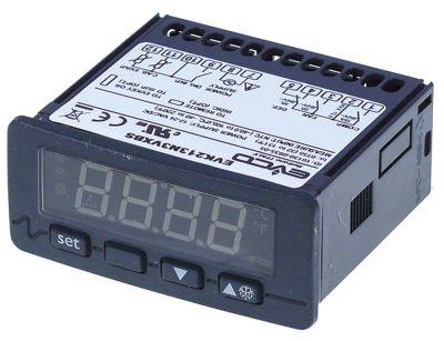 Elektronikreglering 12/24V Installationsdimensioner 71x29mm NTC/PTC -montering Byggd -in version relayu