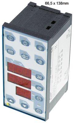 Elektronikreglering 230V Installationsdimensioner 66,5x138mm TC (J, K)