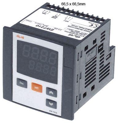 Elektronisk justering 95-240V Installationsdimensioner 66,5x66,5mm PT100