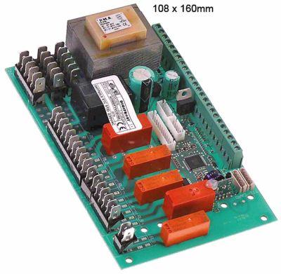 Pre -kort för strömförsörjning 230V Installationsdimensioner 108x160mm NTC/PTC Reläutgångar 6