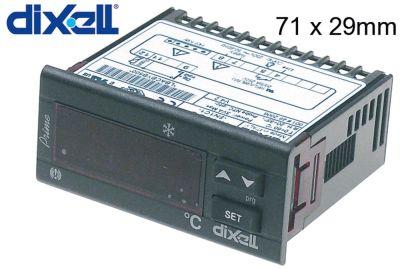 Elektronikreglering 230V Installationsdimensioner 71x29mm NTC 10KOHM/PTC Montering Byggd -i version