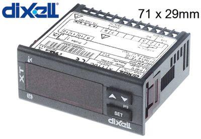 Elektronikstyrning 230V Installationsdimensioner 71x29mm NTC/PTC/PT100/TC (J, K) Montering Byggd -in -version