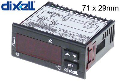 Elektronikjustering 24V Installationsdimensioner 71x29mm NTC/PTC -montering Byggd -in Version Reläutgångar 1