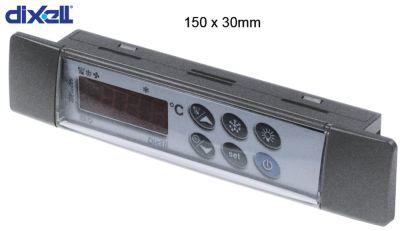 Tangentbordsenhet Dixell T640 Installationsdimensioner 150x30mm beräkningsdjup 23mm spänning - -