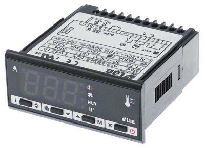 Elektronikreglering 230V Installationsdimensioner 71x29mm NTC/PTC -montering Byggd -in Version Reläutgångar 3