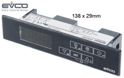 Elektronikreglering 230V Installationsdimensioner 138x29mm NTC/PTC -montering Byggd -i version Relä