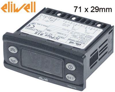 Elektronikjustering 230V Installationsdimensioner 71x29mm 0-20MA/4-20MA Montering av inbyggd version