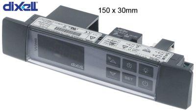 Elektronikreglering 230V Installationsdimensioner 150x30mm NTC/PTC -montering Byggd -i version Relä