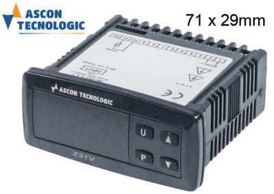 Elektronikjustering 12V Installationsdimensioner 71x29mm NTC/PTC -montering Byggd -in -version