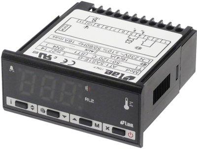 Elektronikreglering 230V Installationsdimensioner 71x29mm NTC/PTC -montering Byggd -in Version Reläutgångar 1