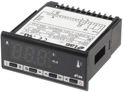 Elektronikjustering 230V Installationsdimensioner 71x29mm NTC/PTC -montering Byggd -in Version Reläutgångar 2