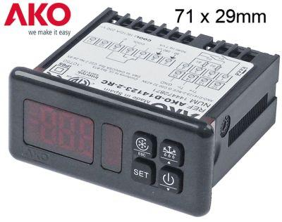 Elektronikregler 90-240V Installationsdimensioner 71x29mm NTC/PTC