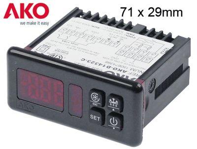 Elektronikregler 90-240V Installationsdimensioner 71x29mm NTC/PTC