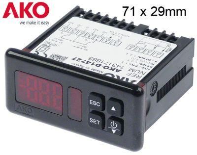 ElektronikJustering 12V Pick -up Dimensions 71x29mm NTC/PTC/PT100/TC (J, K)/MA