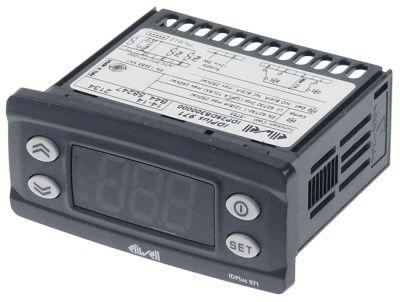 Elektronikjustering 12V Installationsdimensioner 71x29mm NTC/PTC/PT1000 Montering Byggd -i version