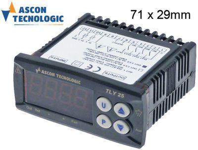 Elektronikregler 100-240V Installationsdimensioner 71x29mm NTC/PTC