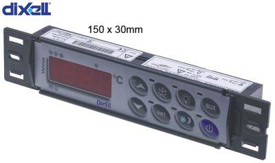 Tangentbordsenhet Dixell T820-000C0 pick-up dimensioner 150x30mm returdjup 23mm