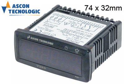 Elektronikregler 100-240V Installationsdimensioner 74x32mm NTC/PTC