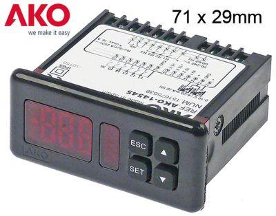 Elektronisk justering 12V Installationsdimensioner 71x29mm NTC/4-20MA RELUUTGONGAR 7 Bull -balling version - -